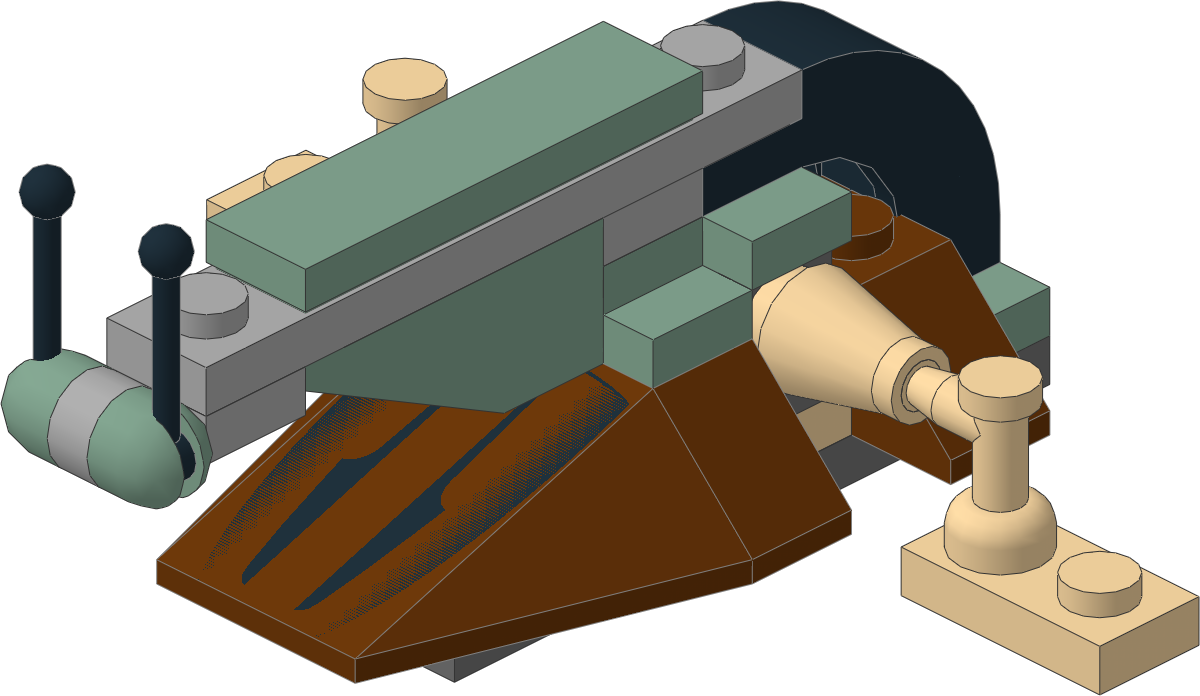 6964-1 - Boba Fett's Slave I - Mini (Kabaya Box)
