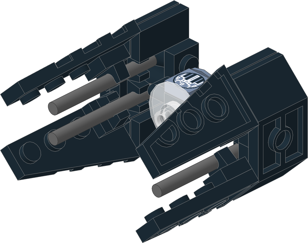6965-1 - TIE Interceptor - Mini (Kabaya Box)