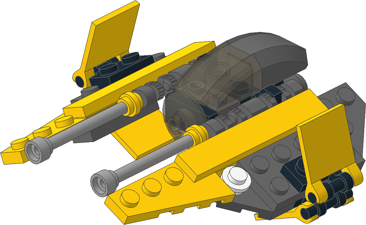 6966-1 - Jedi Starfighter - Mini