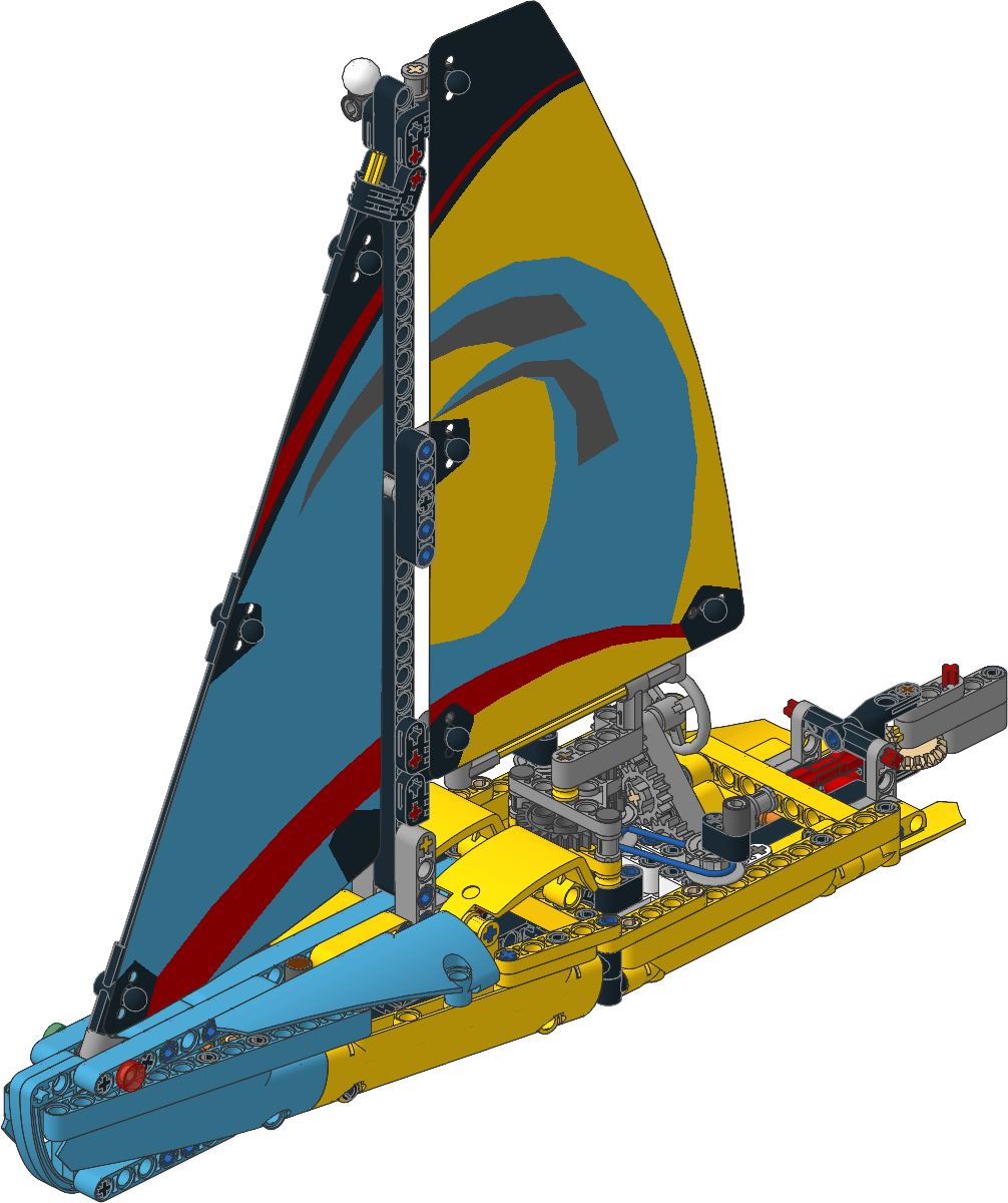 42074-1 - Racing Yacht
