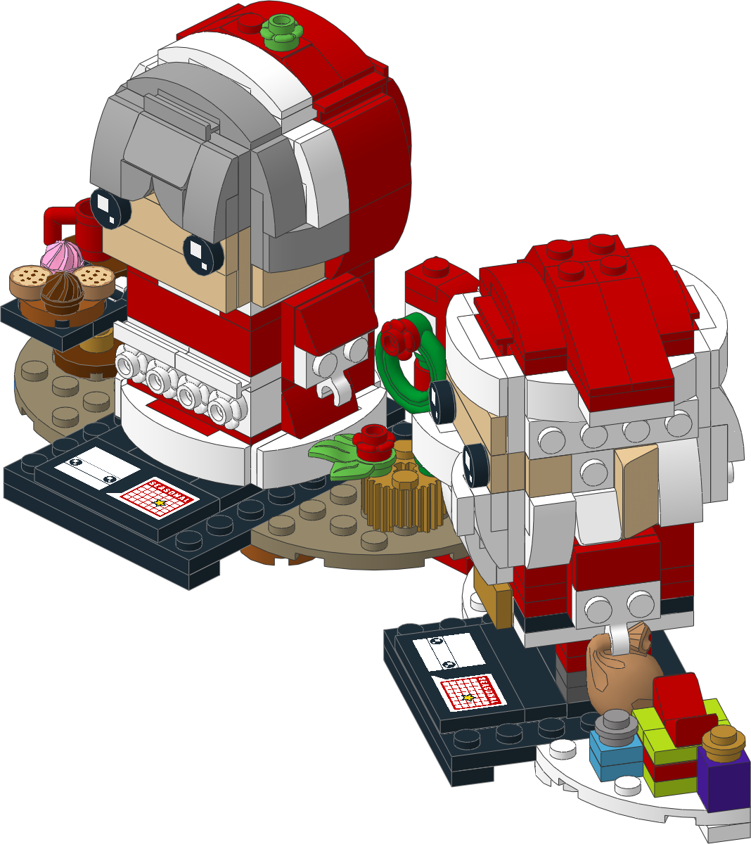 40274-1 - Mr & Mrs Claus