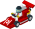 {Red Race Car Number 3}