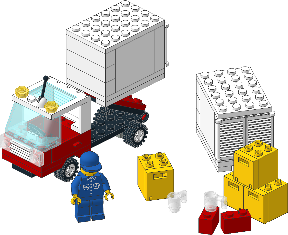 1772-1 - Airport Container Truck