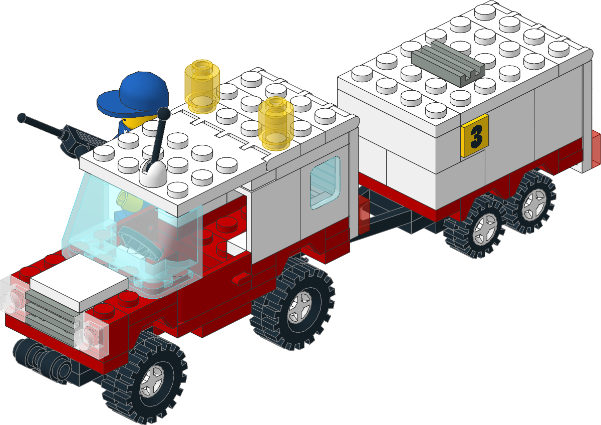 1773-1 - Airline Maintenance Vehicle with Trailer