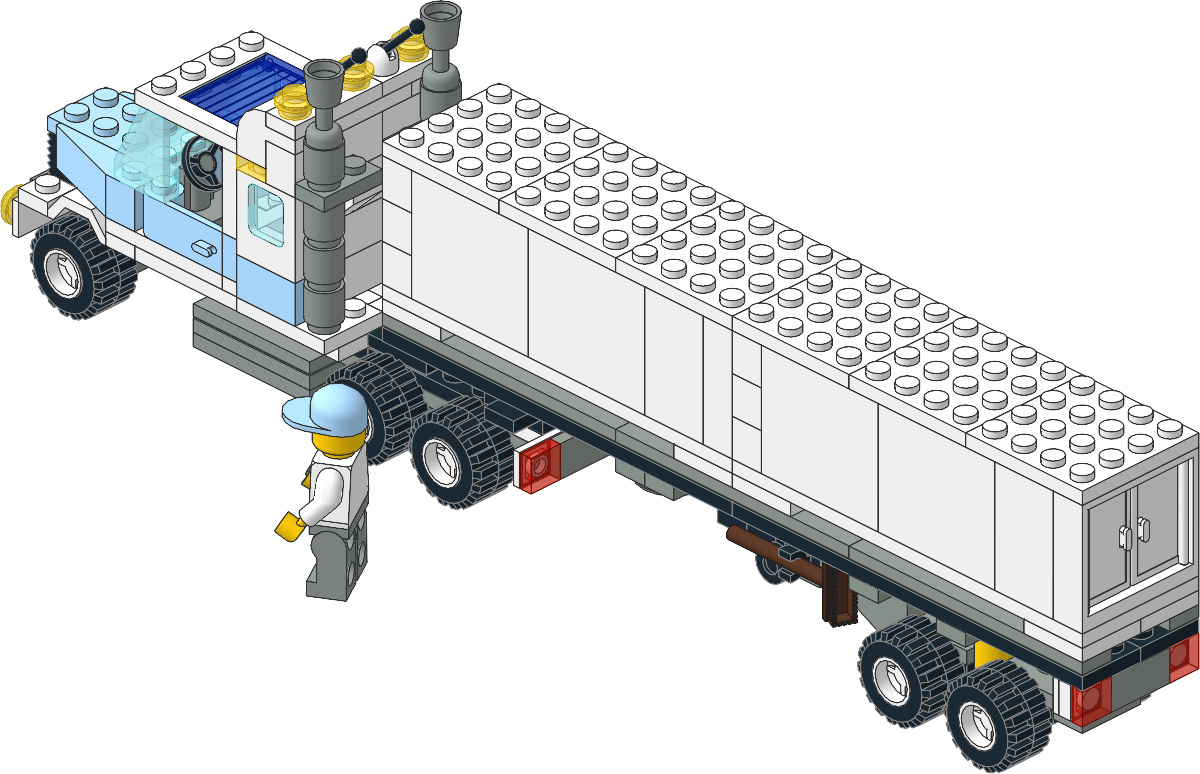 1831-1 - Maersk Line Container Lorry