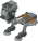 AT-ST & Snowspeeder - Mini LDraw model preview