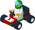 Go-Kart LDraw model preview