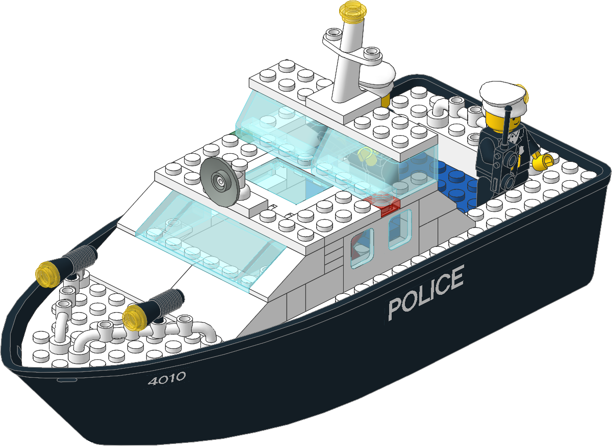 4010-1 - Police Rescue Boat