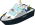 Police Rescue Boat LDraw model preview