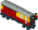 Postal Container Wagon Covered LDraw model preview