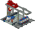 Container Crane Depot LDraw model preview