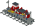 Railway Station LDraw model preview
