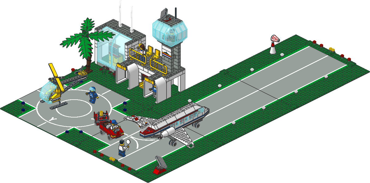 10159-1 - City Airport -City Logo Box