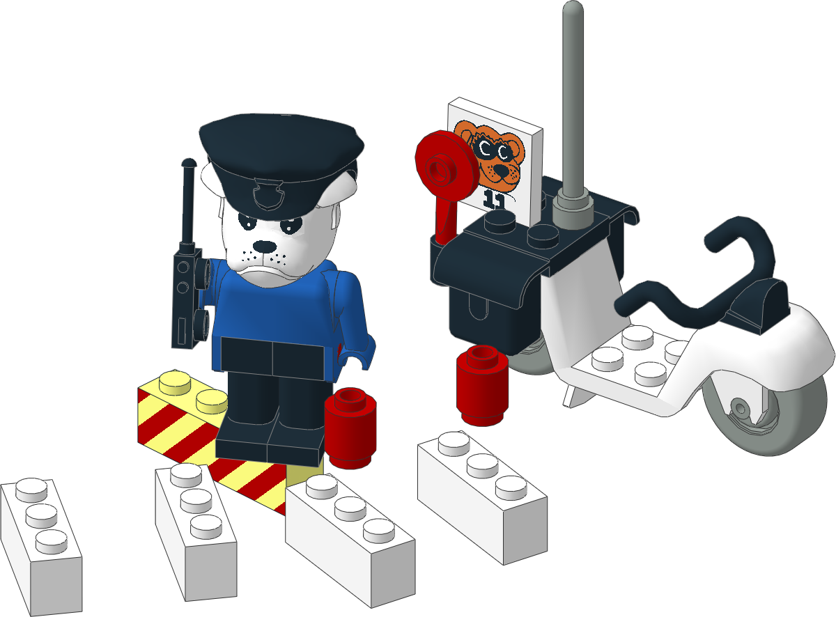 3794-1 - Police Motorcycle