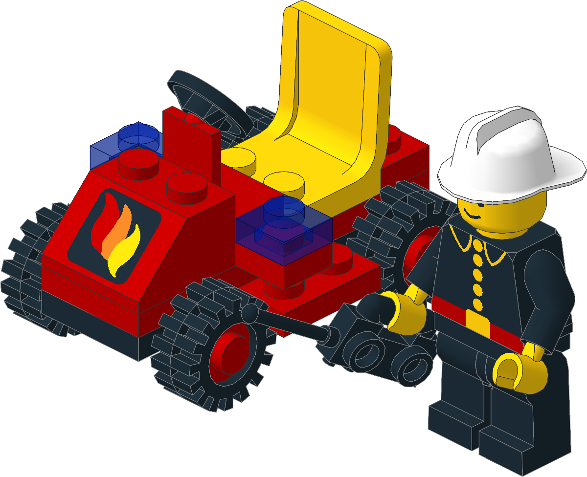 6611-1 - Fire Chief's Car