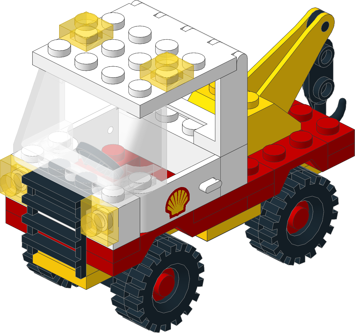 6628-1 - Shell Tow Truck