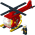 Fire Copter 1 LDraw model preview