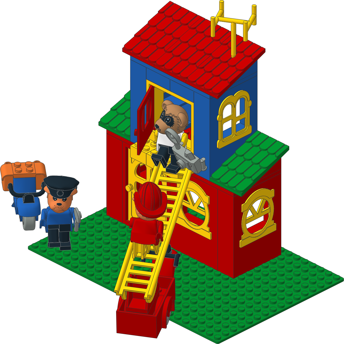 3669-1 - Fire & Police Station