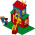 Fire & Police Station LDraw model preview