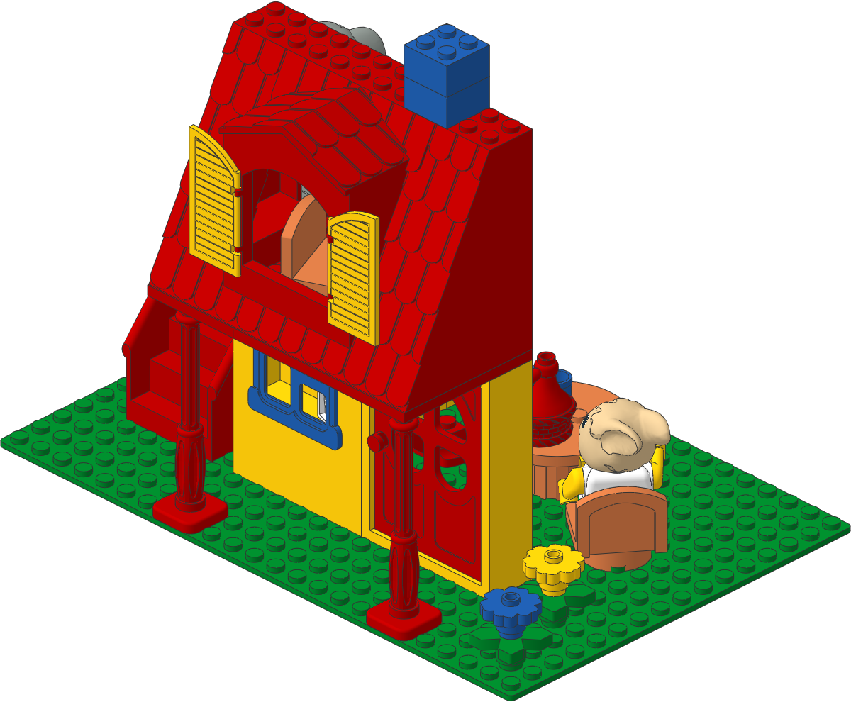 3674-1 - Bonnie Bunny's New House