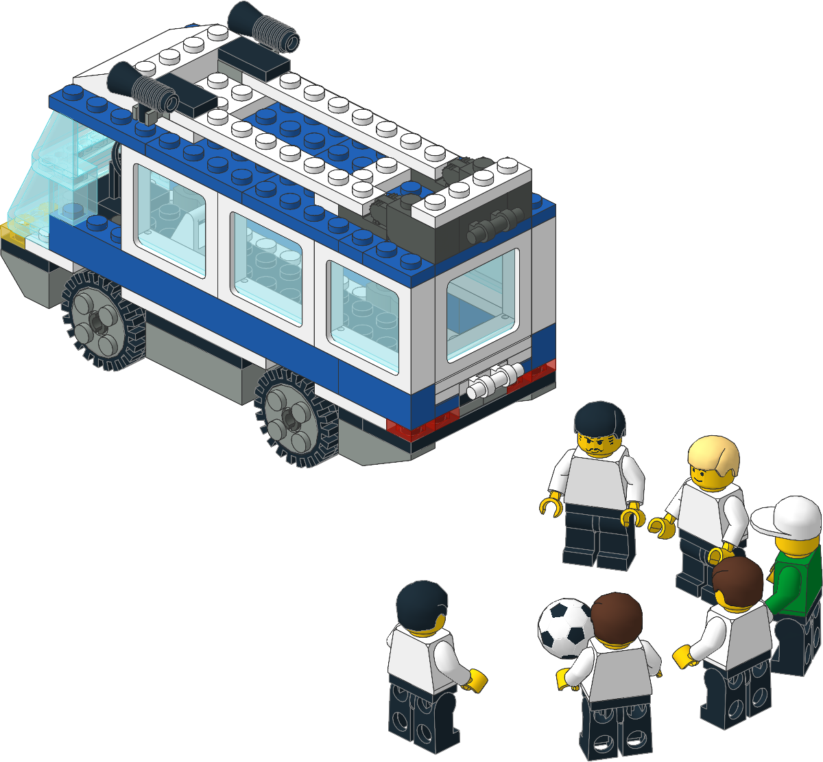 3405-1 - Team Bus (Blue)