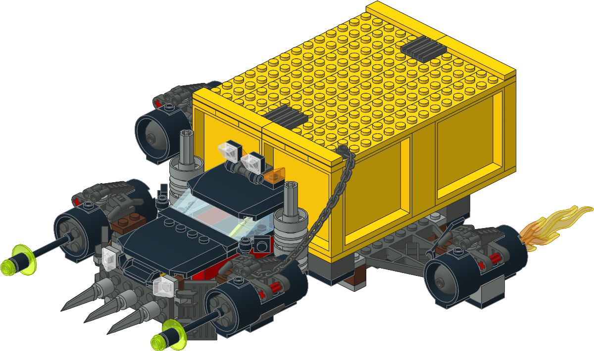 5972-1 - Space Truck Getaway [Container Heist]