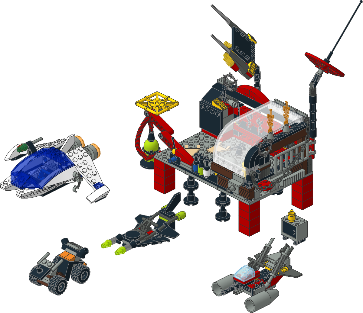 5980-1 - Squidman's Pitstop