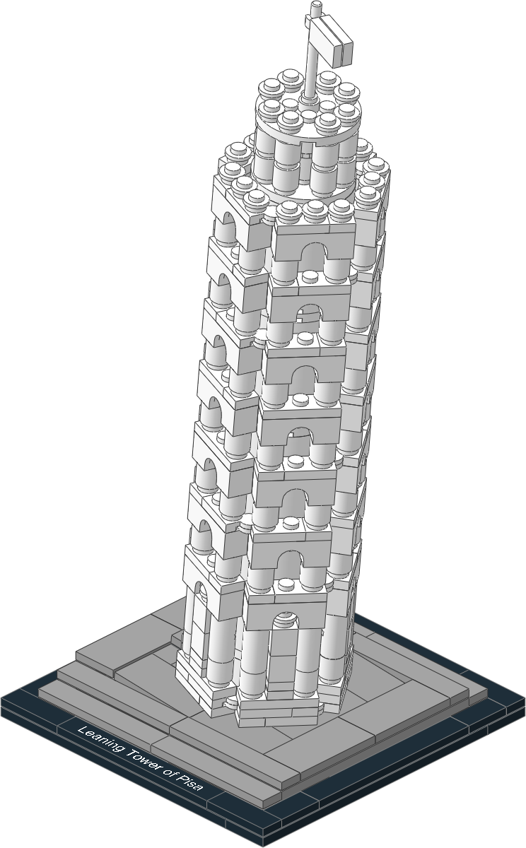 21015-1 - The Leaning Tower of Pisa