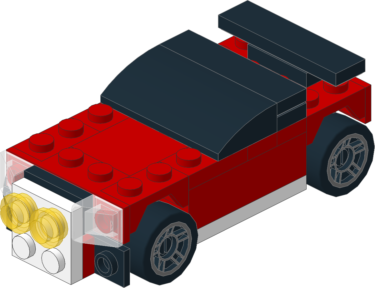 7801-1 - Red Racer Polybag