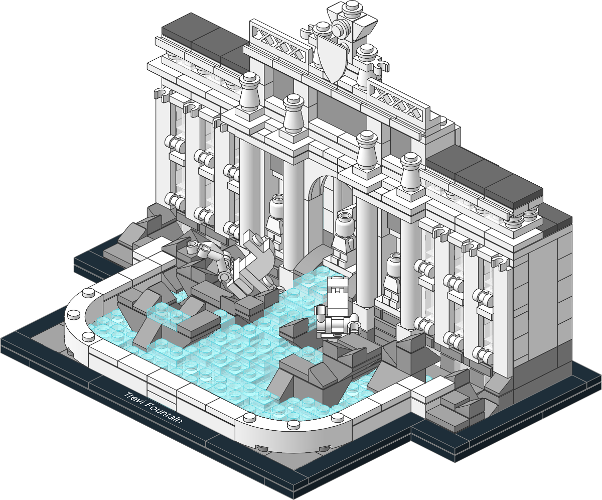 21020-1 - The Trevi Fountain