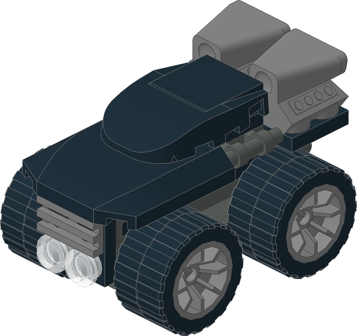 8658-1 - Big Bling Wheelie