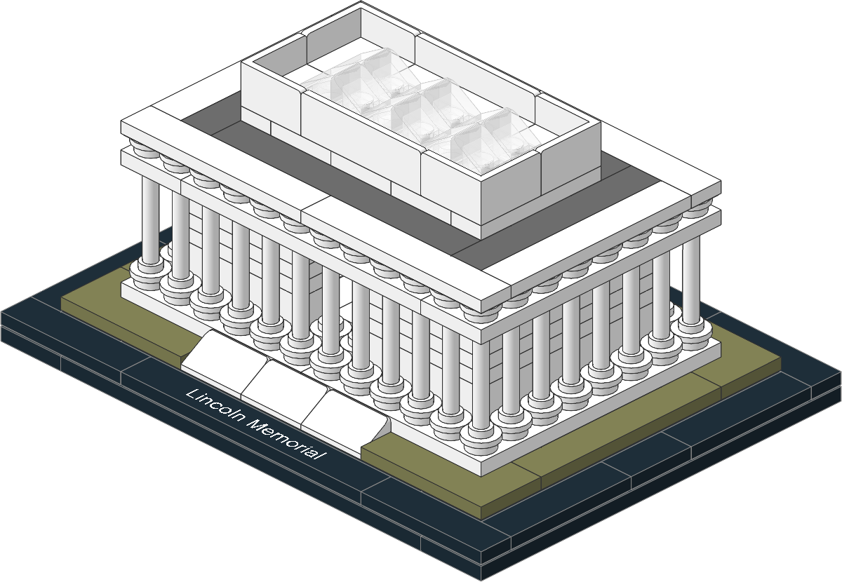 21022-1 - Lincoln Memorial