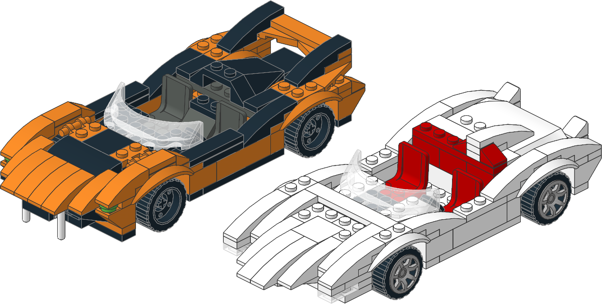 8158-1 - Speed Racer & Snake Oiler