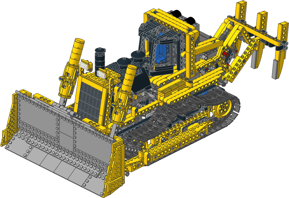 8275-1 - Motorized Bulldozer