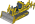 Motorized Bulldozer LDraw model preview