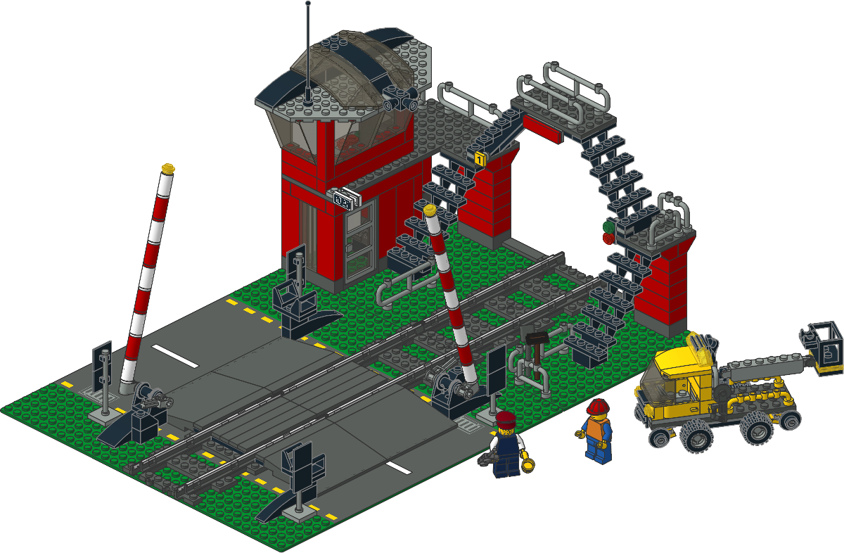 10128-1 - Train Level Crossing