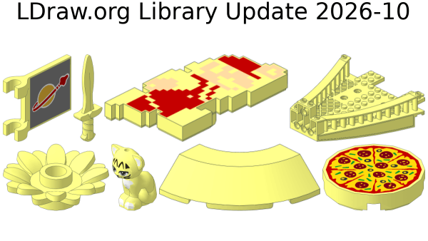 LDraw.org Library Update: 2026-10