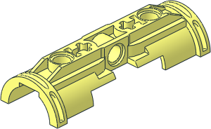 Technic Pneumatic Cylinder Bracket
