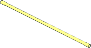 Technic Pneumatic Tube 21L with End Bulges