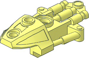 Technic Bionicle Toa Inika Thigh Armour