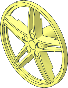 Wheel Cover  5 Spoke for Wheel 20 x 30 Wheel Cover  5 Spoke for Wheel 20 x 30