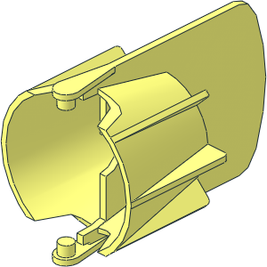 Electric Motor Boat Rudder with Tube Electric Motor Boat Rudder with Tube