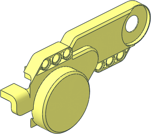 ~Electric Mindstorms NXT Motor Casing Right (Needs Work)