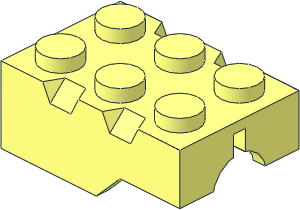 ~Electric Light Brick  2 x  3 x  1.333 Top