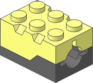 Electric Light Brick  2 x  3 x  1.333 Body