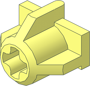 Electric Light Brick 2 x 3 x 1.333 Button with Axle Hole Electric Light Brick 2 x 3 x 1.333 Button with Axle Hole