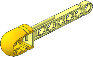 ~Technic Competition Arrow with Hollow Rubber Yellow Tip (Obsolete) ~Technic Competition Arrow with Hollow Rubber Yellow Tip (Obsolete)