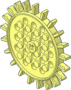 Technic Gear 21 Large Tooth Technic Gear 21 Large Tooth