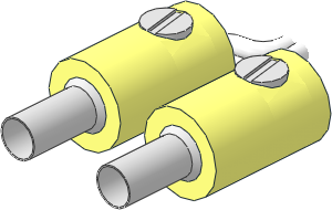 Electric Plugs (Type 1) Single with Hollow Pin with Cable End
