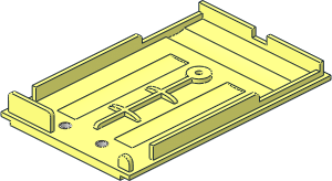 ~Electric 4.5V Battery Box 7 x 11 x 3 Type 2 Base ~Electric 4.5V Battery Box 7 x 11 x 3 Type 2 Base